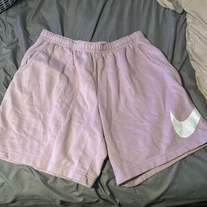 2x pink nike shorts